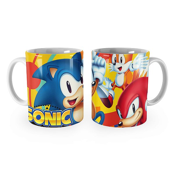 Caneca Sonic Sega Mod 2