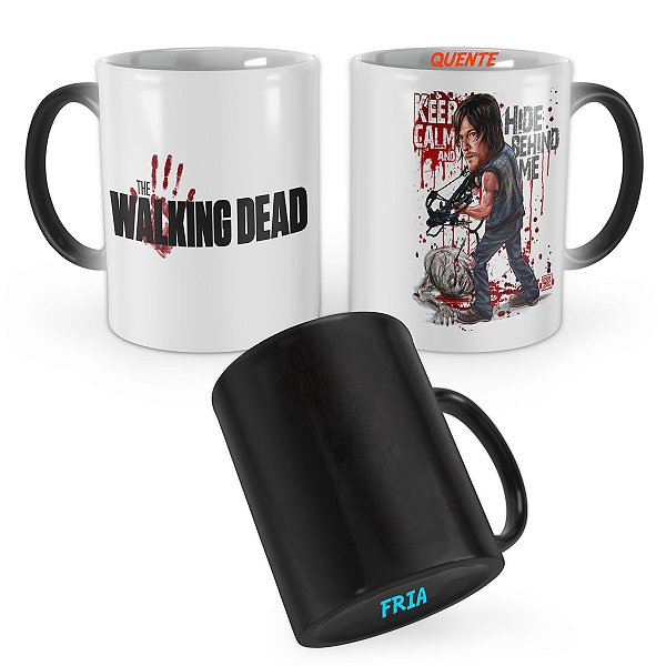 Caneca Mágica The Walking Dead Daryl Cartoon