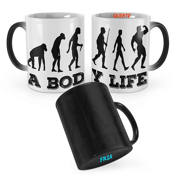 Caneca Mágica Fisiculturista A Body Life