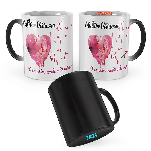 Caneca Mágica Mulher Virtuosa