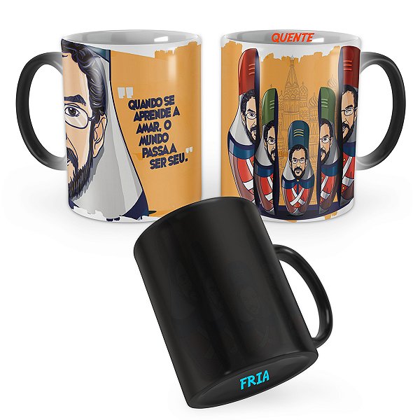 Caneca Mágica Renato Russo Quando Se Aprende a Amar