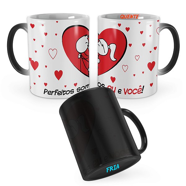 Caneca Mágica Namorados Perfeitos
