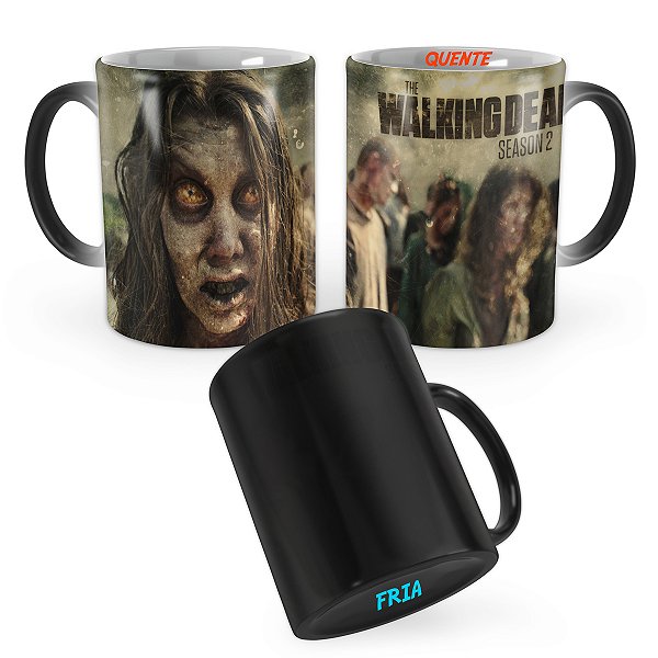 Caneca Mágica The Walking Dead Zumbis