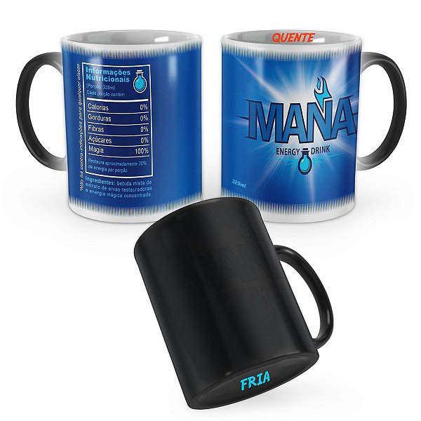 Caneca Mágica Mana Potion Poção de Mana