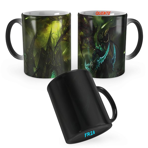 Caneca Mágica WOW Illidan