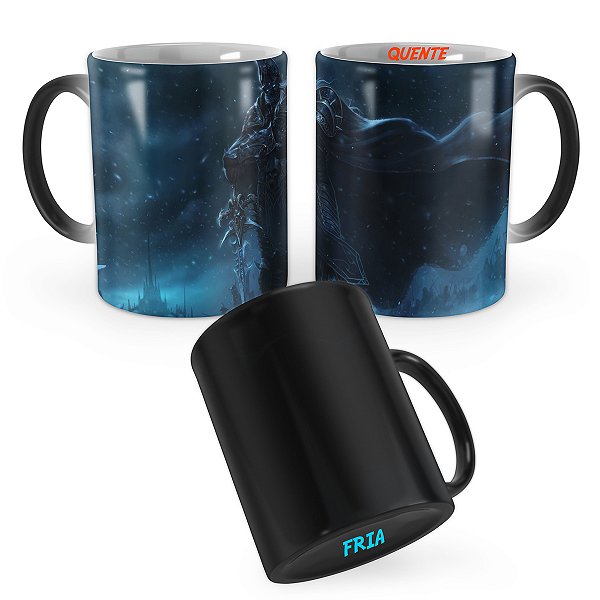 Caneca Mágica World of Warcraft Lich King