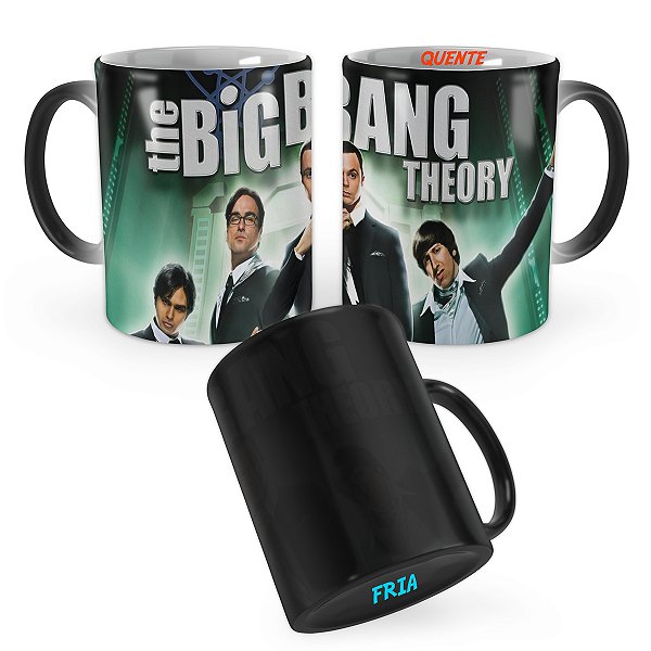 Caneca Mágica The Big Bang Theory Terno Geek