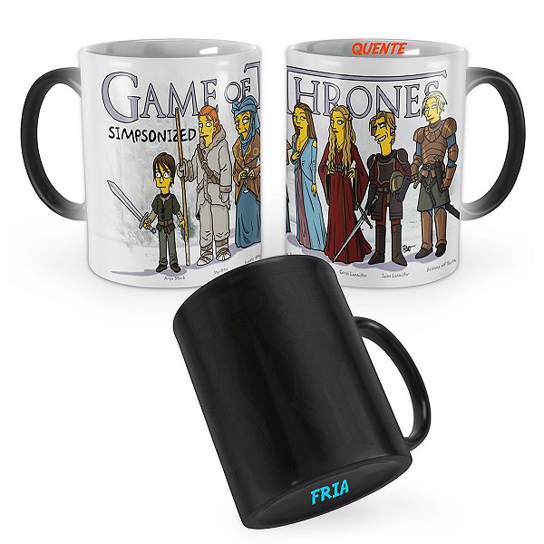 Caneca Mágica Game of Thrones Simsonizado