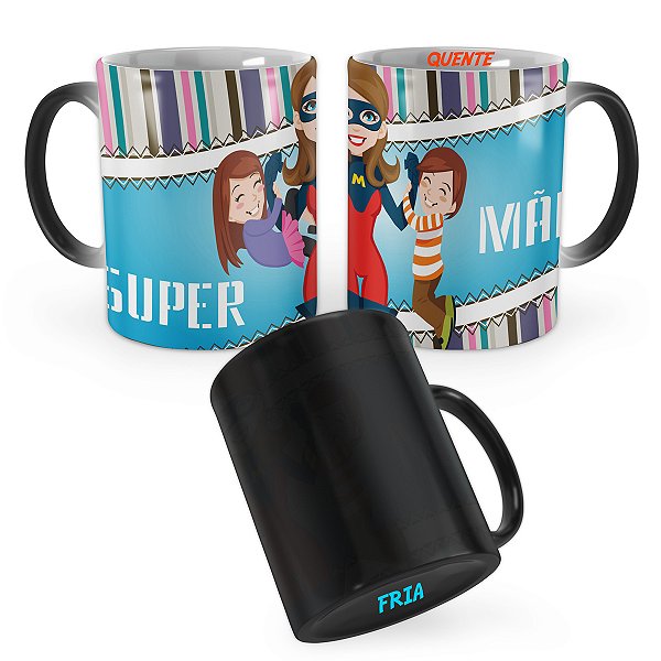 Caneca Mágica Presente Mãe Dia das Mães Mod 5