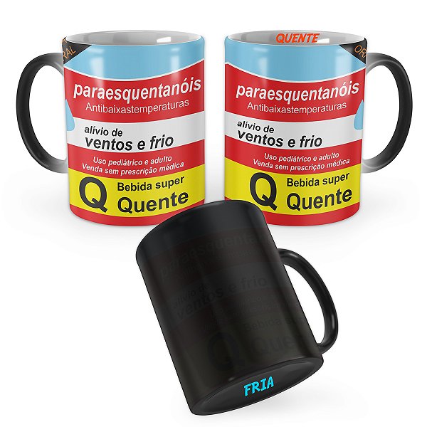 Caneca Mágica Remédio Café Paraesquantanois