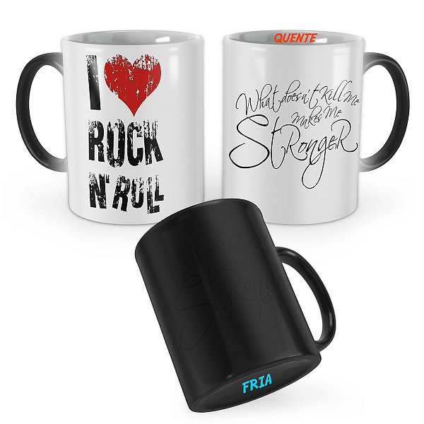 Caneca Mágica I Love Rock n Roll