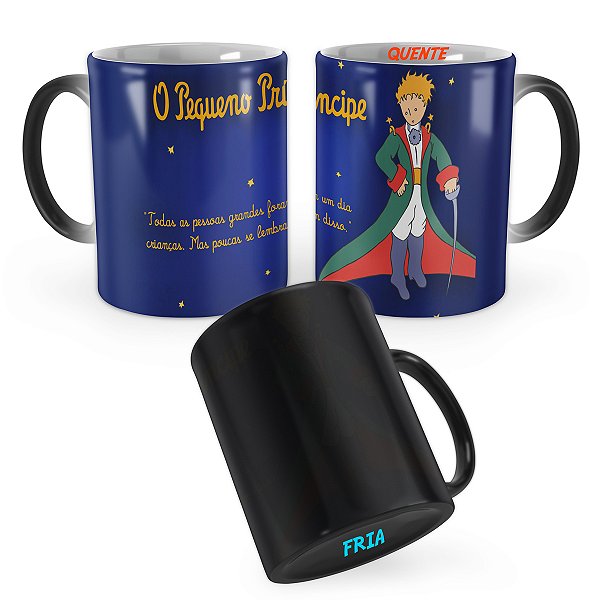 Caneca Mágica Pequeno Príncipe Citação 2