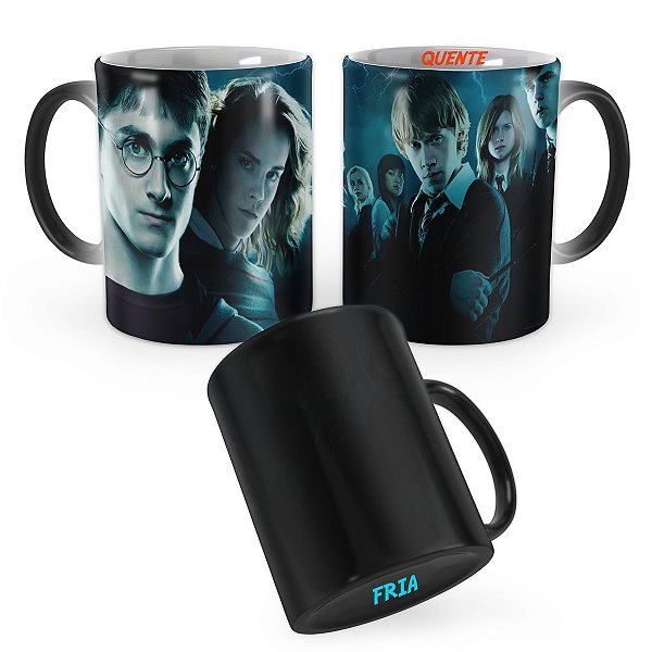 Caneca Mágica Harry Potter Personagens