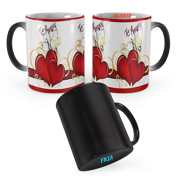 Caneca Mágica Te amor Namorados Presente