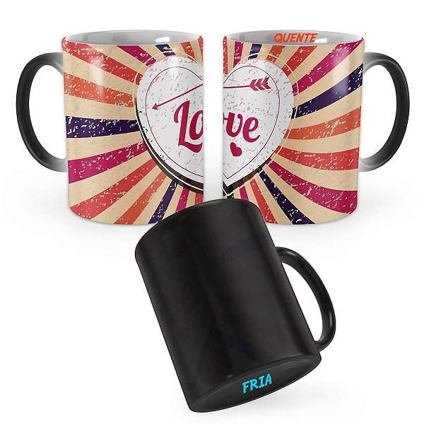 Caneca Mágica Presente Amor Love