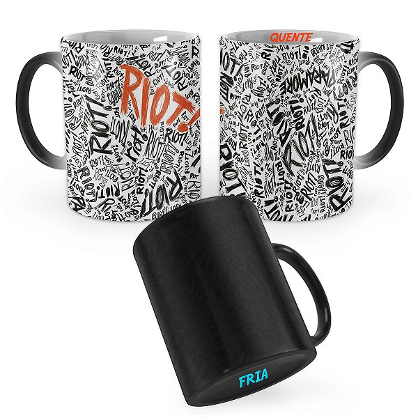 Caneca Mágica Riot! Paramore