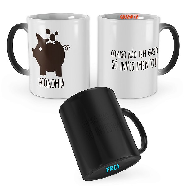 Caneca Mágica Economia Economista Presente