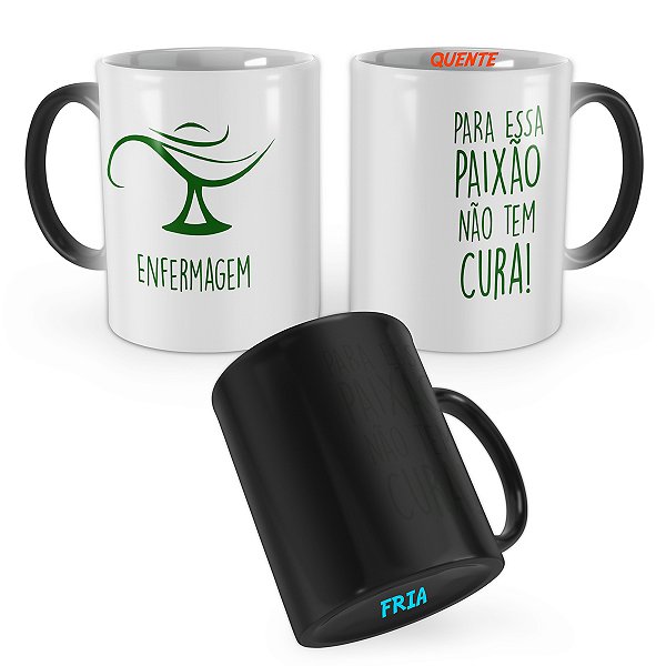 Caneca Mágica Enfermagem Enfermeiro Presente