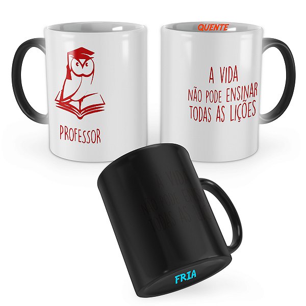 Caneca Mágica Professor Presente