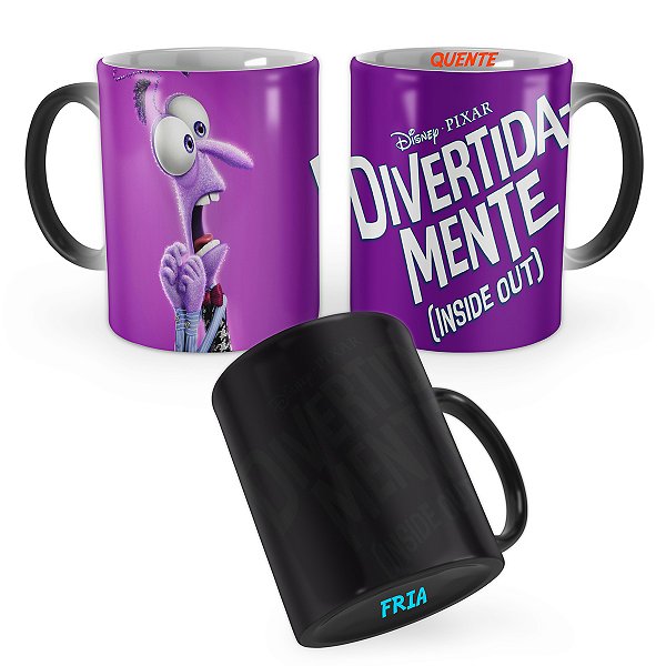 Caneca Mágica Divertidamente Medo