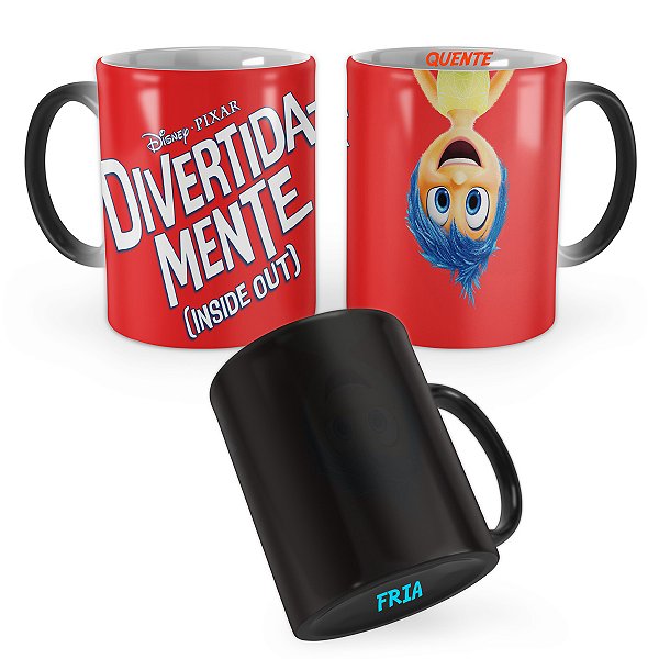Caneca Mágica Divertidamente Alegria