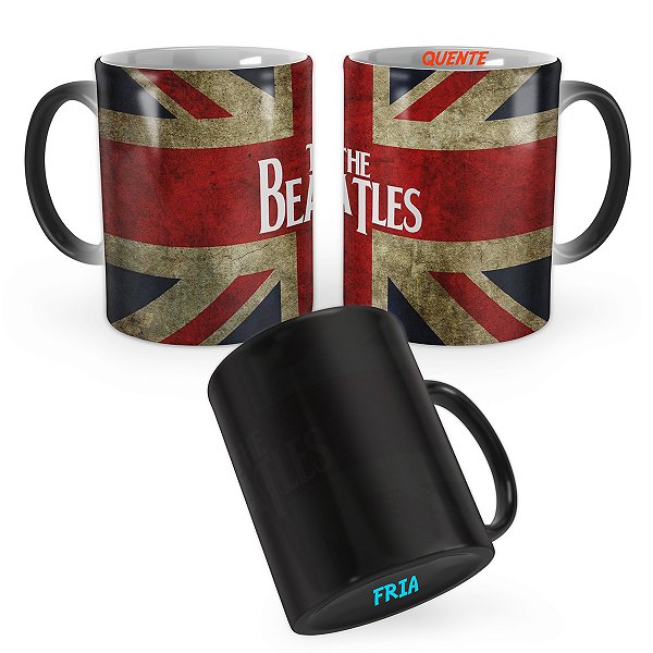 Caneca Mágica The Beatles Inglaterra Reino Unido