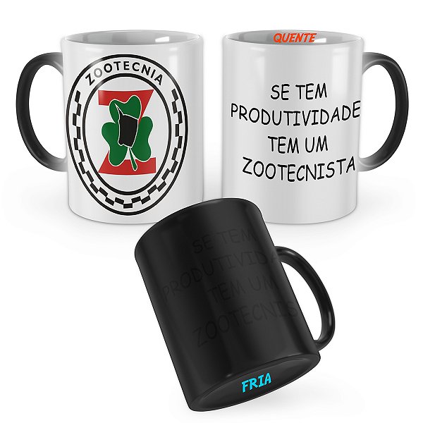 Caneca Mágica Zootenista Zootecnia
