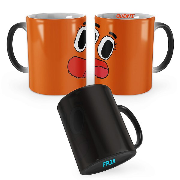 Caneca Mágica Darwin Gumball