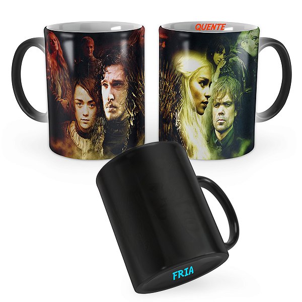 Caneca Mágica Game of Thrones Personagens