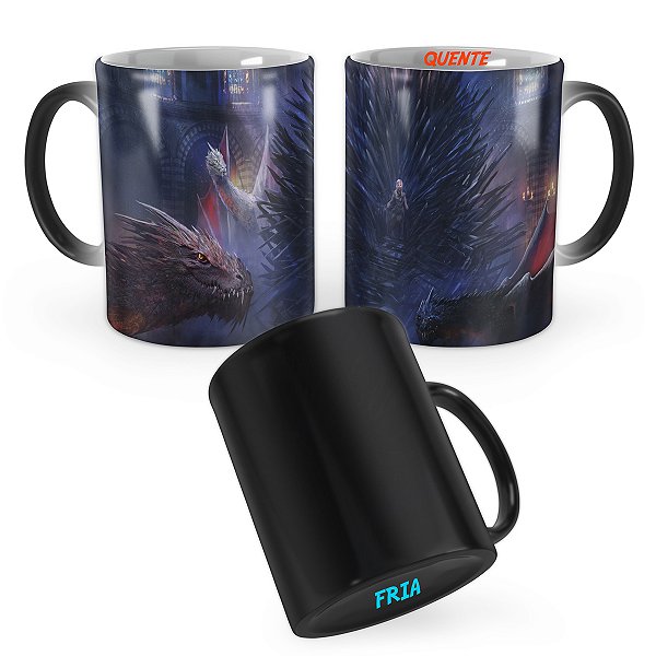Caneca Mágica Game of Thrones Daenerys Trono