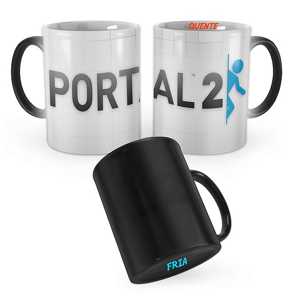 Caneca Mágica Portal 2