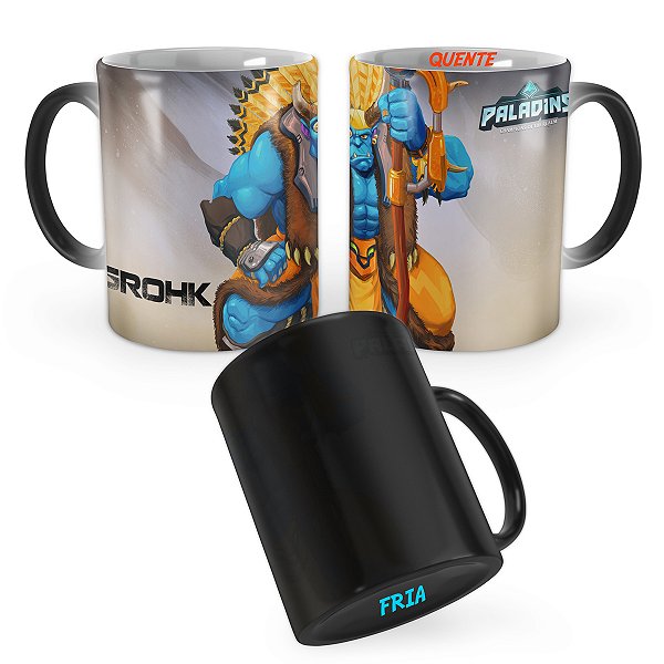 Caneca Mágica Paladins Grohk