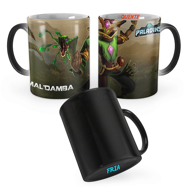 Caneca Mágica Paladins Maldamba