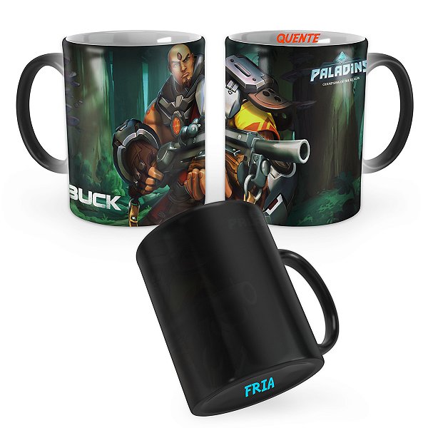 Caneca Mágica Paladins Buck