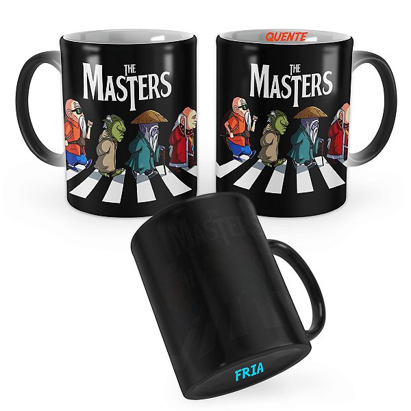 Caneca Mágica Os Mestres Kame Yoda Dohko e dos Magos