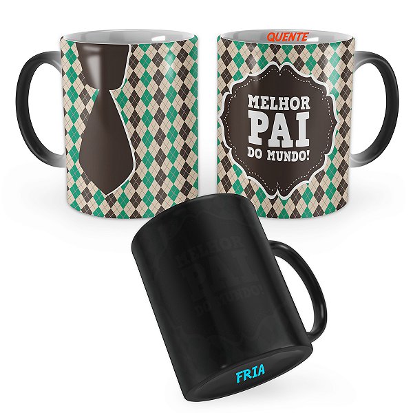Caneca Mágica Presente Pai Dia dos Pais Mod 2