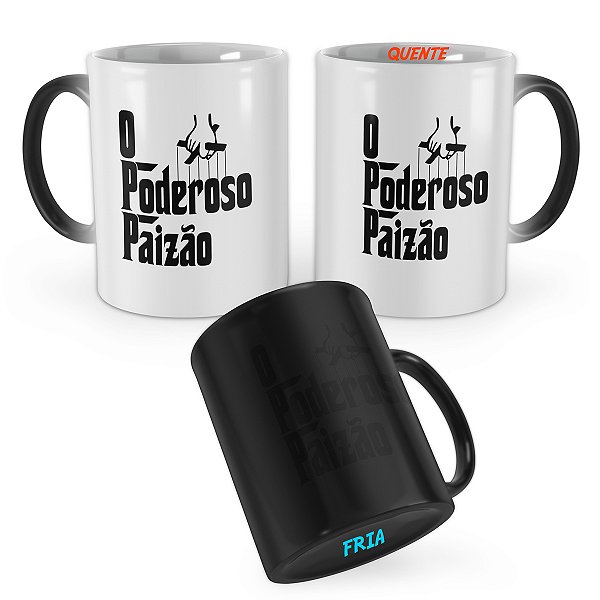 Caneca Mágica O poderoso Paizão Presente Pai Dia dos Pais