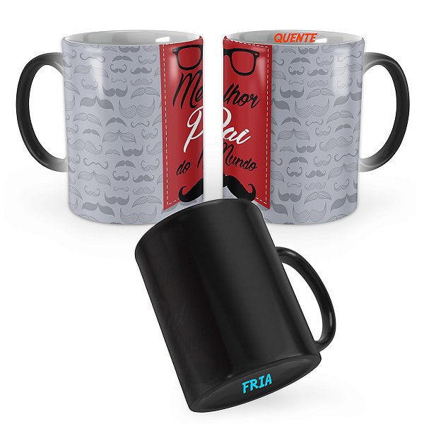Caneca Mágica Presente Pai Dia dos Pais Mod 32