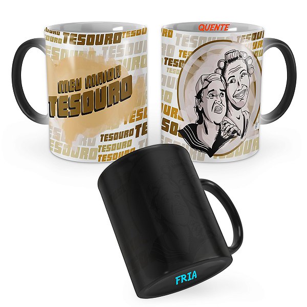 Caneca Mágica Kiko Dona Florinda Tesouro