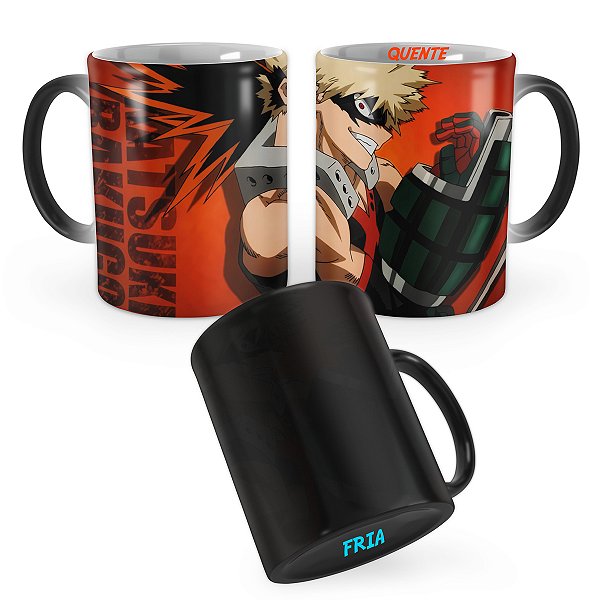 Caneca Mágica Boku no Hero Academia Katsuki Bakugo