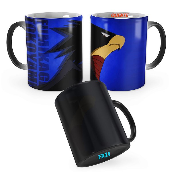 Caneca Mágica Boku no Hero Academia fumikage Tokoyami