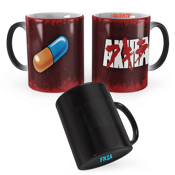 Caneca Mágica Akira Anime