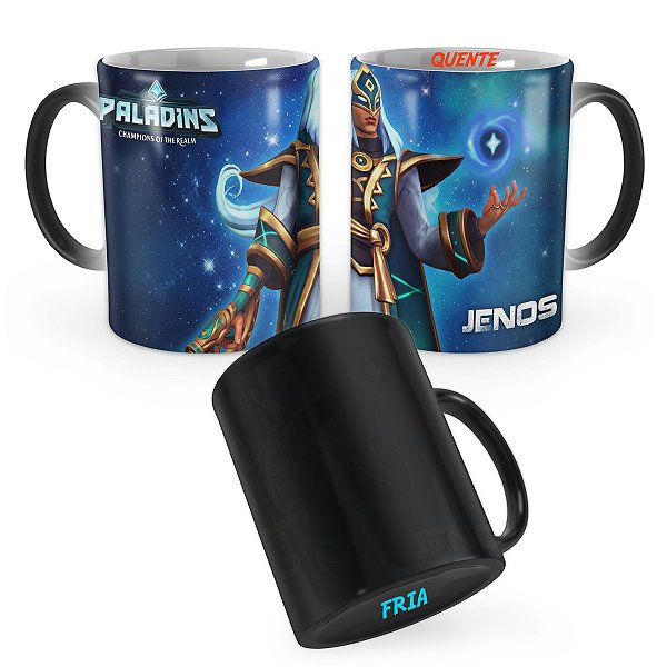 Caneca Mágica Paladins Jenos