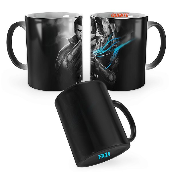 Caneca Mágica Yasuo League of Legends Lol Mod 1