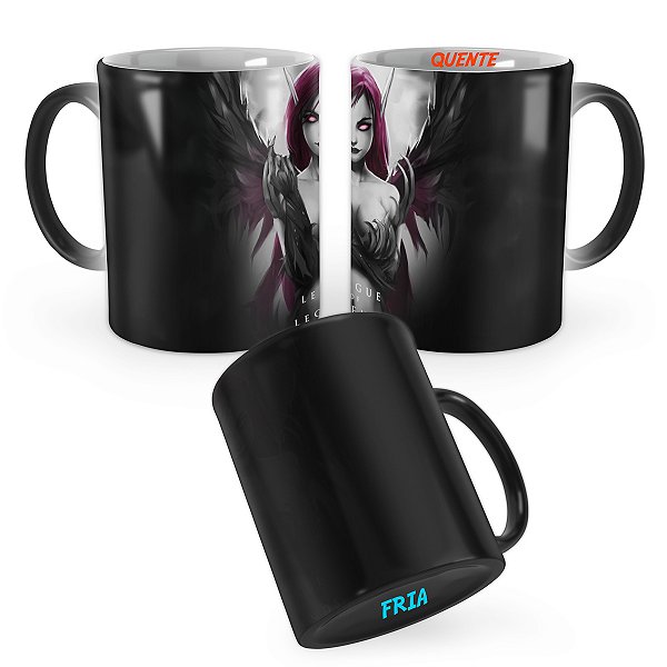 Caneca Mágica Morgana League of Legends Lol Mod 1