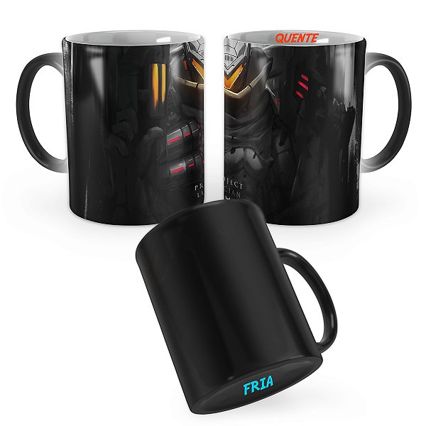 Caneca Mágica Projeto Lucian League of Legends Lol Mod 1