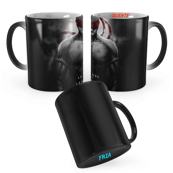Caneca Mágica Lee Sin League of Legends Lol Mod 1