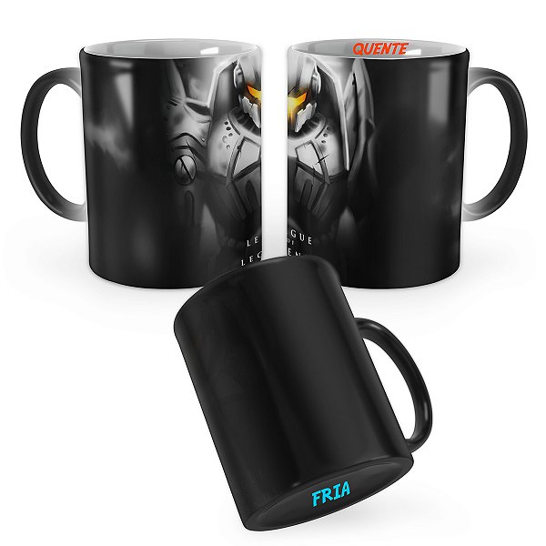 Caneca Mágica Jayce League of Legends Lol Mod 1
