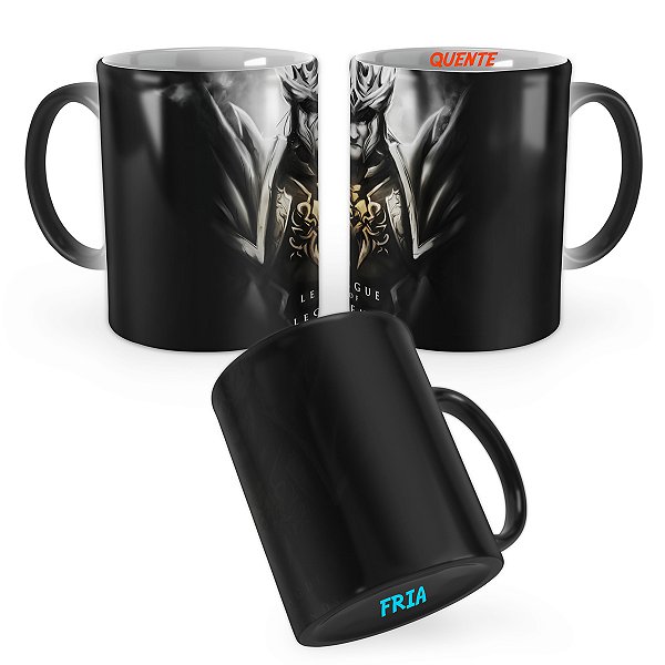 Caneca Mágica Jarvan 4 League of Legends Lol Mod 1