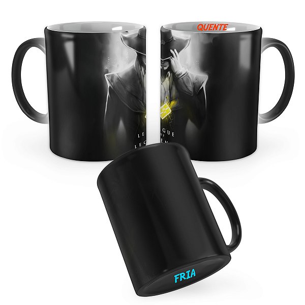 Caneca Mágica Twisted Fate League of Legends Lol Mod 1